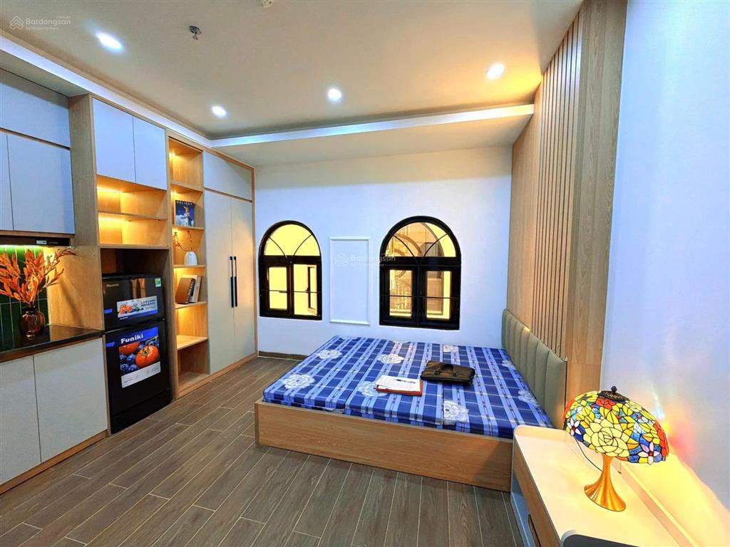 Dòng tiền 60tr/tháng, 12 phòng kk full đồ, siêu phẩm mới tinh 6 tầng thang máy mặt ngõ thanh bình