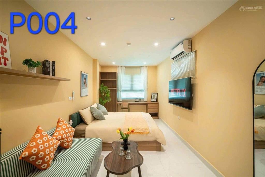 Bán tòa dịch vụ mặt phố tiểu công nghệ 7 tầng thang máy, 21 phòng kk full đồ, dòng tiền 1,4 tỷ/năm