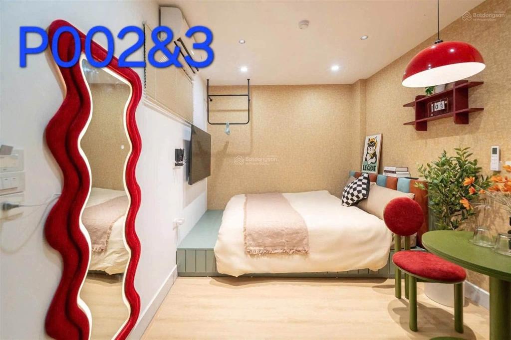Bán tòa dịch vụ mặt phố tiểu công nghệ 7 tầng thang máy, 21 phòng kk full đồ, dòng tiền 1,4 tỷ/năm