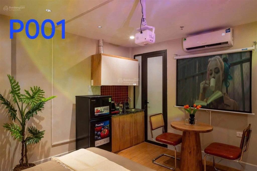 Bán tòa dịch vụ mặt phố tiểu công nghệ 7 tầng thang máy, 21 phòng kk full đồ, dòng tiền 1,4 tỷ/năm