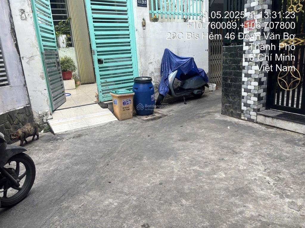 Nhà ngộp đường đoàn văn bơ 98,1m2, 5 tầng, 9tỷ