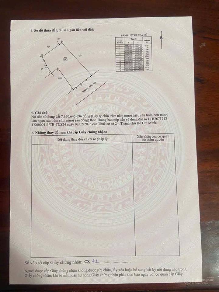 Bán đất đường trần phú, côn đảo, 44 tỷ, 736.4 m2, giá tốt
