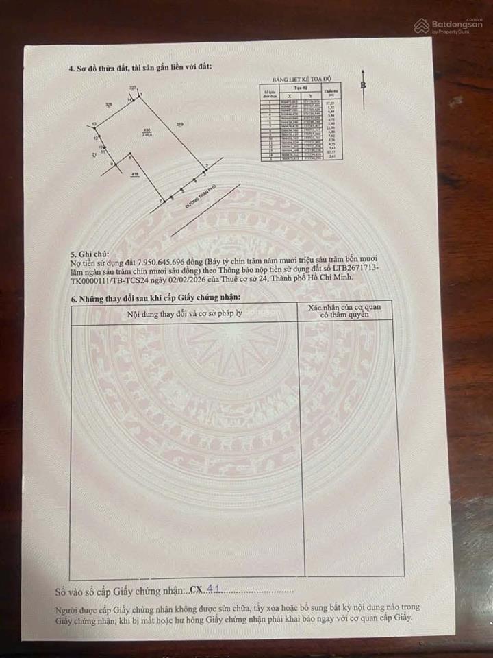 Bán đất đường trần phú, côn đảo, 44 tỷ, 736.4 m2, giá tốt