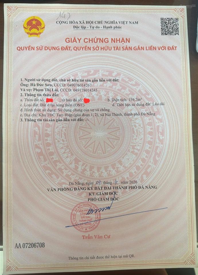 Siêu phẩm lô góc 2 mặt tiền quỹ đất hiếm tại khu tđc tam hiệp cơ hội đón đầu chu kỳ tăng giá