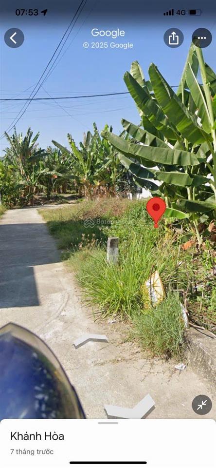 Lô đất tại diên toàn, thôn phước trạch, diên khánh, khánh hòa.
giá 1 tỷ 650