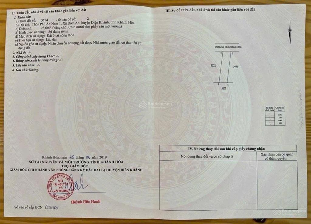 Bán lô đất đường 16m  sát khu đô thị phú ân nam 2  khu dân cư mới diên an  vị trí đắc địa