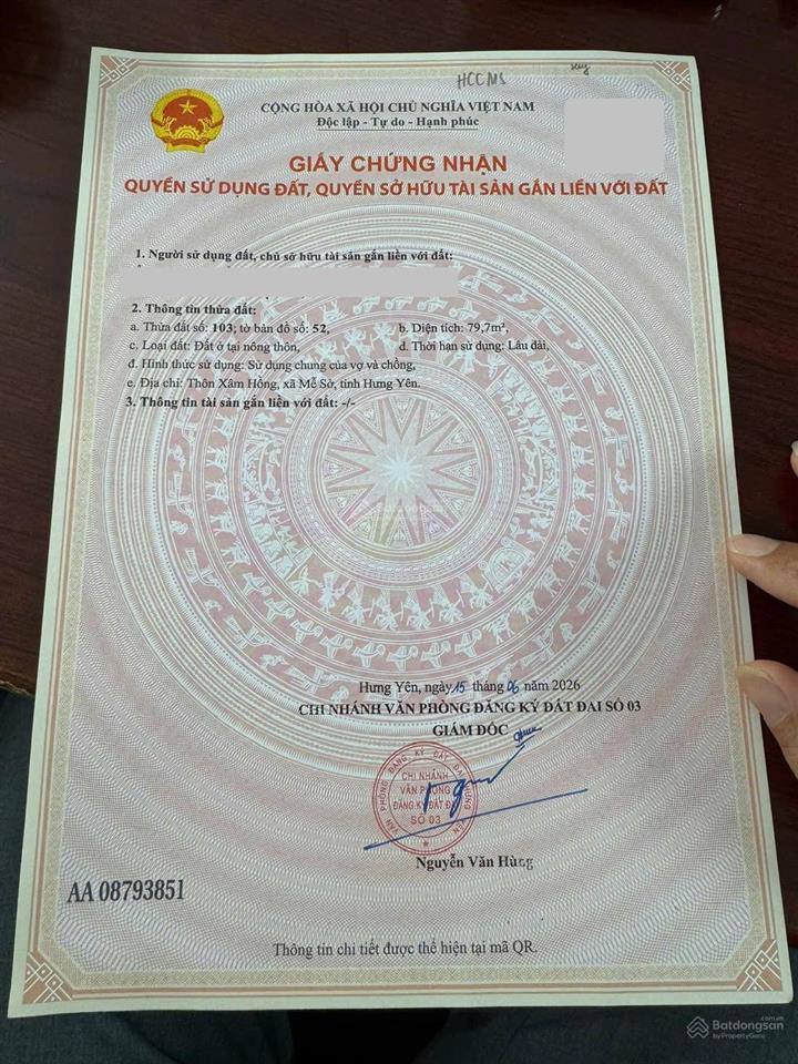 Hàng hiếm view sông hồng lô đất 3 mặt thoáng.