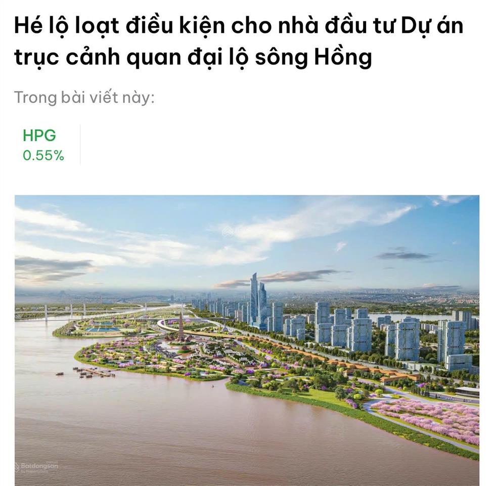 Hàng hiếm view sông hồng lô đất 3 mặt thoáng.