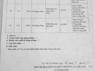 Chính chủ bán đất trung tâm bình khánh  cận cầu cần giờ  tặng nhà yến 5 tấm