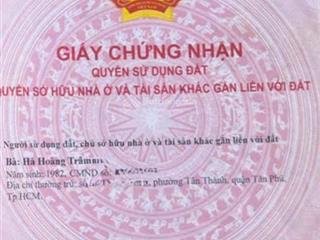 Bán gấp đất 100m2 thổ cư 73m² ấp 5 vĩnh lộc b chỉ 2.3 tỷ