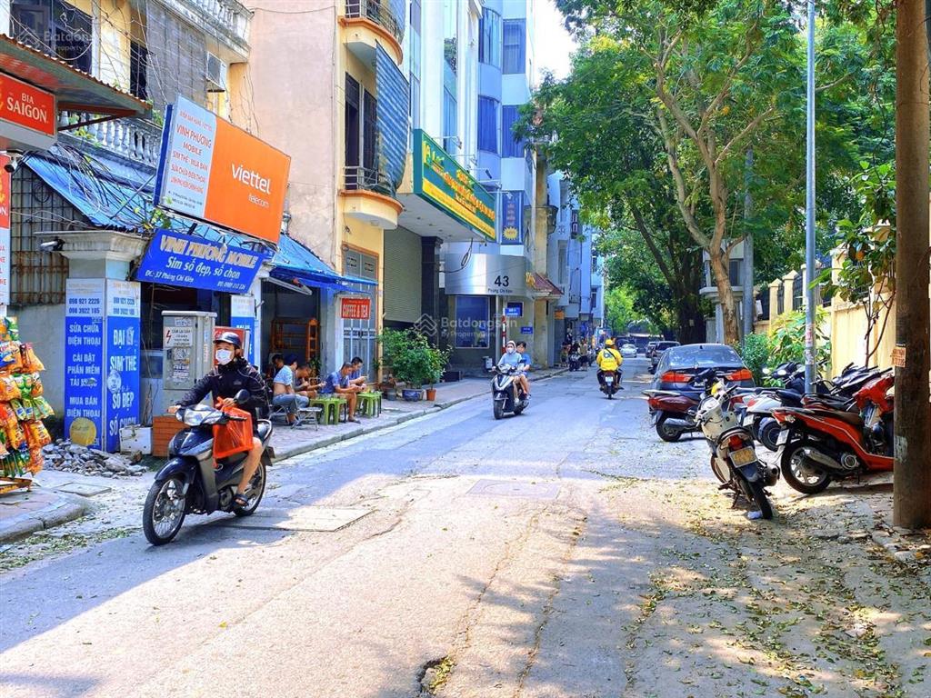 Mặt phố phùng chí kiên  lô góc đỉnh cao  8 tầng  thang máy  sẵn dòng tiền khủng  giá 6x tỷ