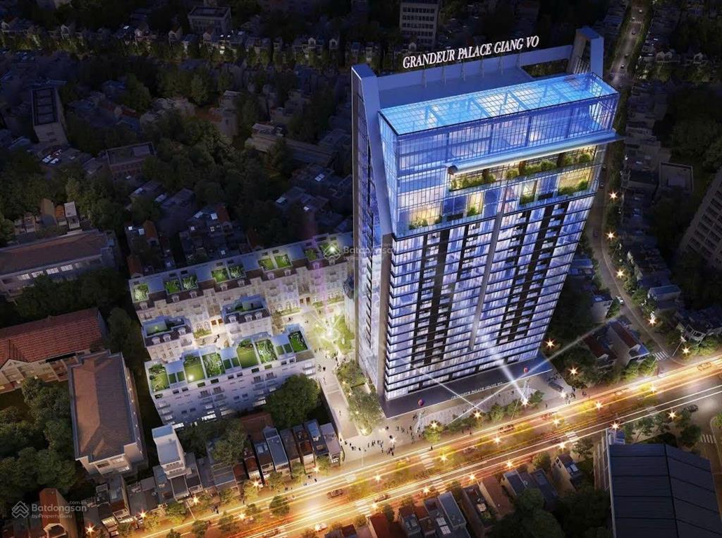 Đợt giá tốt cuối cùng! cho thuê vp hạng a tại grandeur palace giảng võ, dt 550m2 có thể chia nhỏ