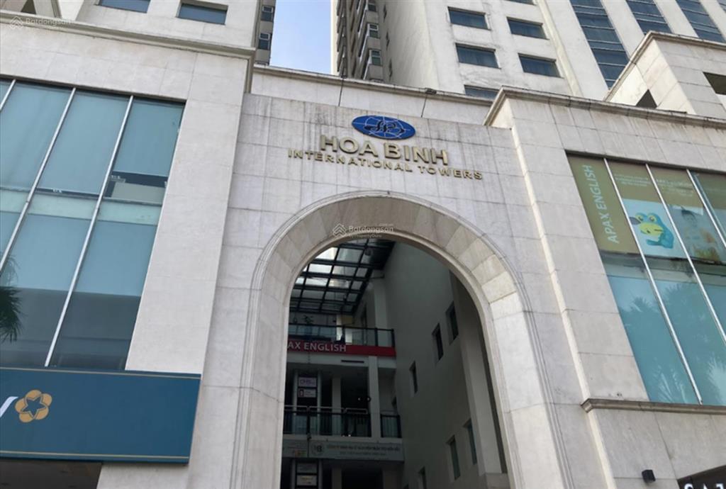 Bql cho thuê sàn vp giá tốt tại hoà bình tower 106 hoàng quốc việt. dt 700m2 có thể chia nhỏ