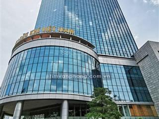 Chính chủ cho thuê vp tại vpi tower 167 trung kính, dt linh hoạt, giá hấp dẫn