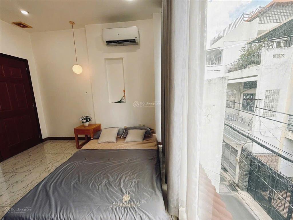 Cho thuê chdv phạm văn hai 1pn + 1wc  full nội thất giá 4,6 triệu