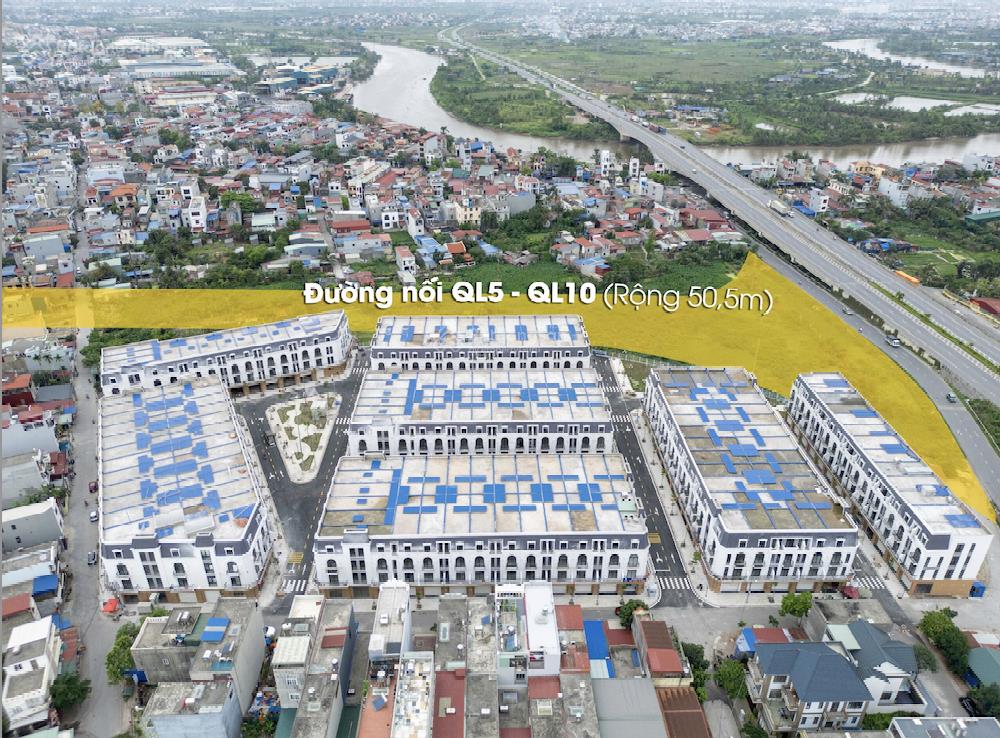 Rẻ hơn thị trường 500tr. tặng thêm xe vf3  căn liền kề 68m2 2 mặt đường giá full 5.2 tỷ