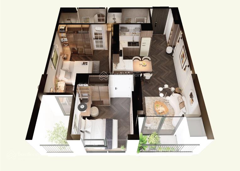 2,6 tỷ/căn 2pn2vs view bể bơi, hướng mát cho gia đình trẻ tại the zenith hải phòng