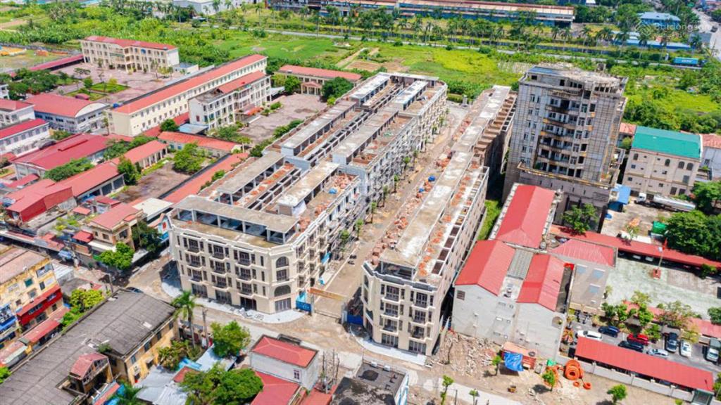 Bán nhanh liền kề 64m2 6 tỷ, 5 tầng kinh doanh tại hồng bàng, đối diện kđt masteria 45ha