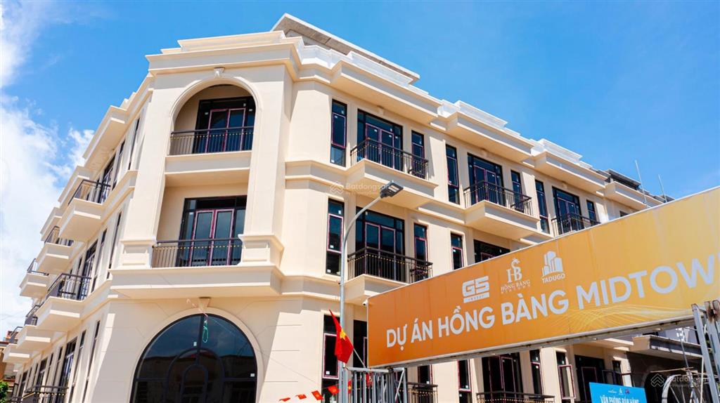 Bán nhanh liền kề 64m2 6 tỷ, 5 tầng kinh doanh tại hồng bàng, đối diện kđt masteria 45ha