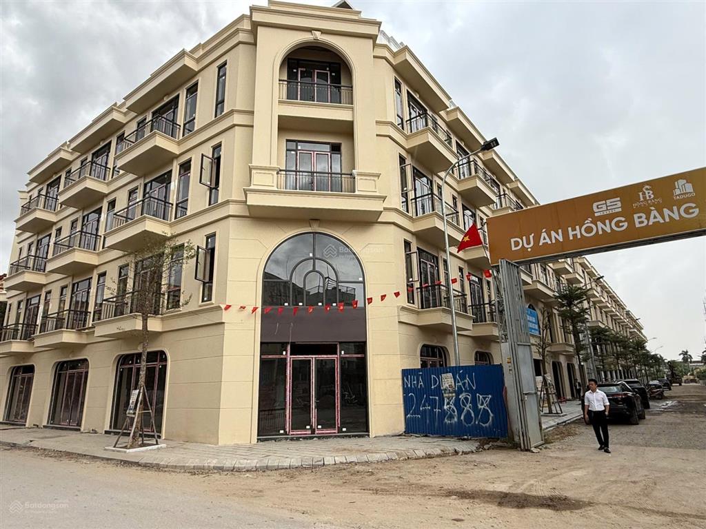 Bán nhanh liền kề 64m2 6 tỷ, 5 tầng kinh doanh tại hồng bàng, đối diện kđt masteria 45ha