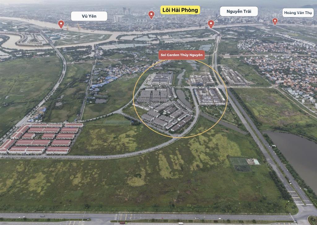 Full giá 5,9 tỷ/căn liền kề 90m2 tại kđt vsip thủy nguyên, tiềm năng x2x3 trong 2 năm tới!