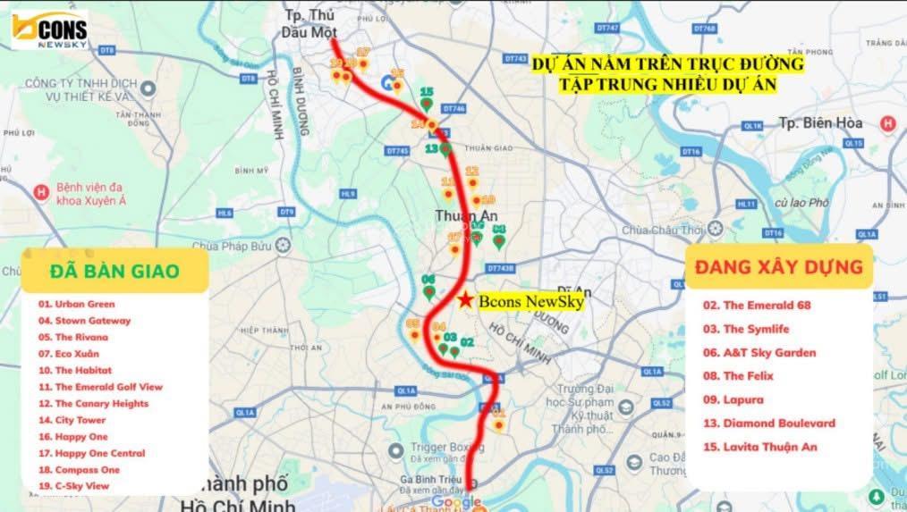 Bcons newsky ql13 căn hộ mới chỉ 350 triệu  450 triệu ban đầu kế metro số 2