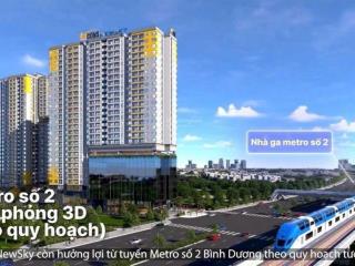 Bcons newsky mặt tiền quốc lộ 13, giá cđt, uue đãi không gốc lãi 2 năm