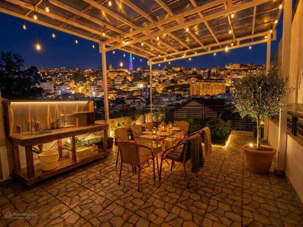 Bán nhà nguyễn trung trực, đà lạt, 94,5m2, 10,9 tỷ, 7p, 8wc, 4 tầng, có thể kinh doanh homestay