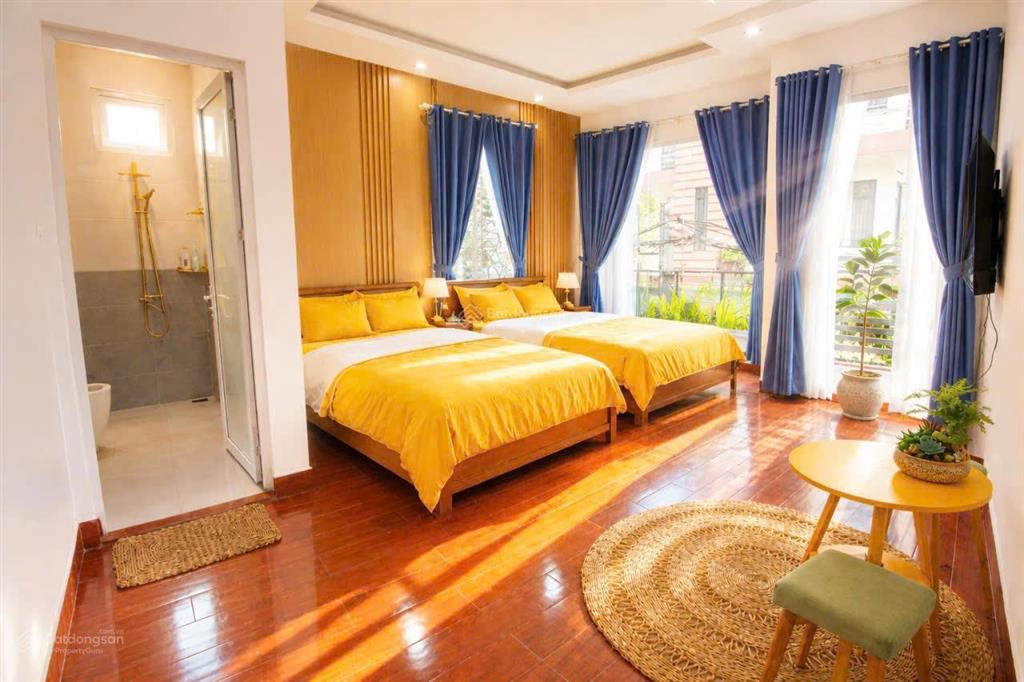 Bán nhà nguyễn trung trực, đà lạt, 94,5m2, 10,9 tỷ, 7p, 8wc, 4 tầng, có thể kinh doanh homestay