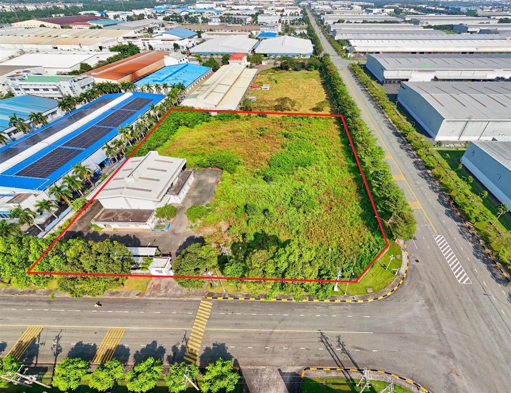 12.552m2 đất công nghiệp bán tại bình dương, pháp lý đầy đủ, phù hợp hoạt động sản xuất, logistics