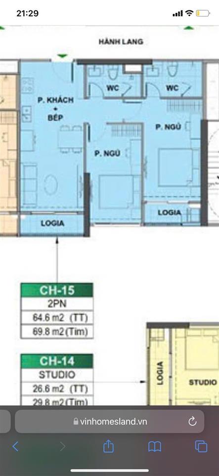 Giá rẻ nhất thị trường , căn hộ ld2xx15 , 64.6m2, giá 4 tỷ160tr