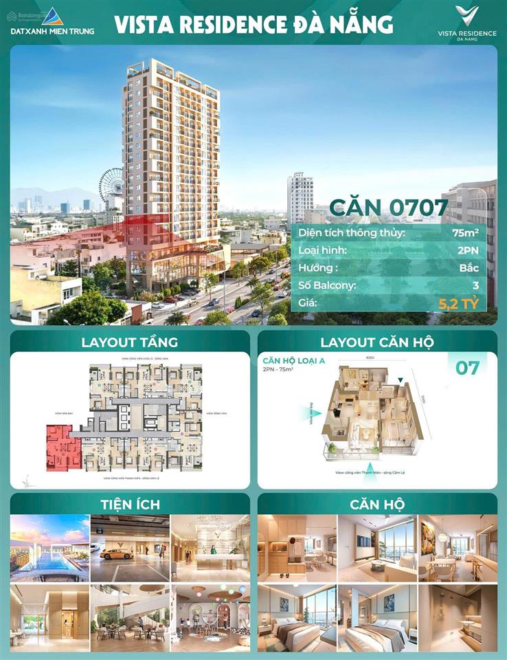 Siêu phẩm đầu tư  view sông hàn & pháo hoa đỉnh cao tại trung tâm đà nẵng