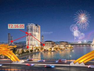 Căn ponte 2pn view cầu rồng phun lửa & pháo hoa giá tốt nhất dự án