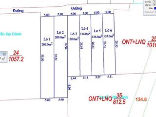 Bán đất 205m2 tại xã lan mẫu, huyện lục nam, bắc giang, giá siêu hời 1,1 tỷ