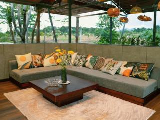 Bán villa farm diên lạc view đồi thung lũng cực đẹp, rộng 3350m2, full nội thất, sẵn sổ, 2,5tr/m2