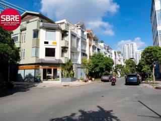 Bán nhà phố có hầm + 4 tầng khu him lam mặt sau thoáng, view sân trường vstar