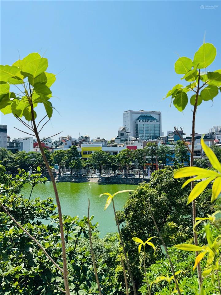 Chính chủ bán nhanh mặt phố phương liệt, view hồ, vỉa hè rộng, kd đẳng cấp 50tr/tháng 73m, 5t, 23tỷ