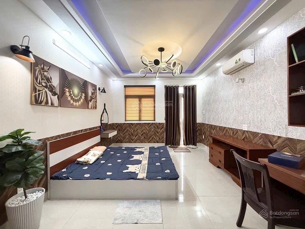 Bán nhà riêng quận gò vấp hẻm 8m gần emart  khu phân lô  quang trung  p8 65m2 4x16m 4t 4pn, 5wc