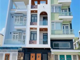 Bán nhà riêng quận gò vấphẻm ô tô 8mgần emartphan huy íchp1268m24x174tầng
