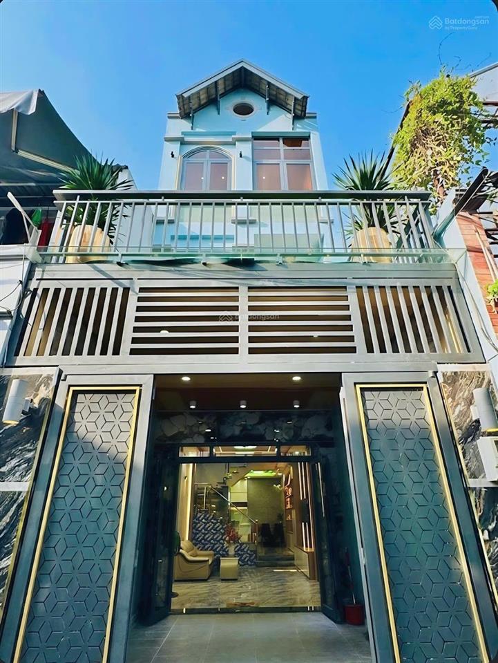 Bán nhà riêng quận gò vấphẻm ô tôgần emartsát mt huỳnh văn nghệp1264m24x163tầng sân thượng