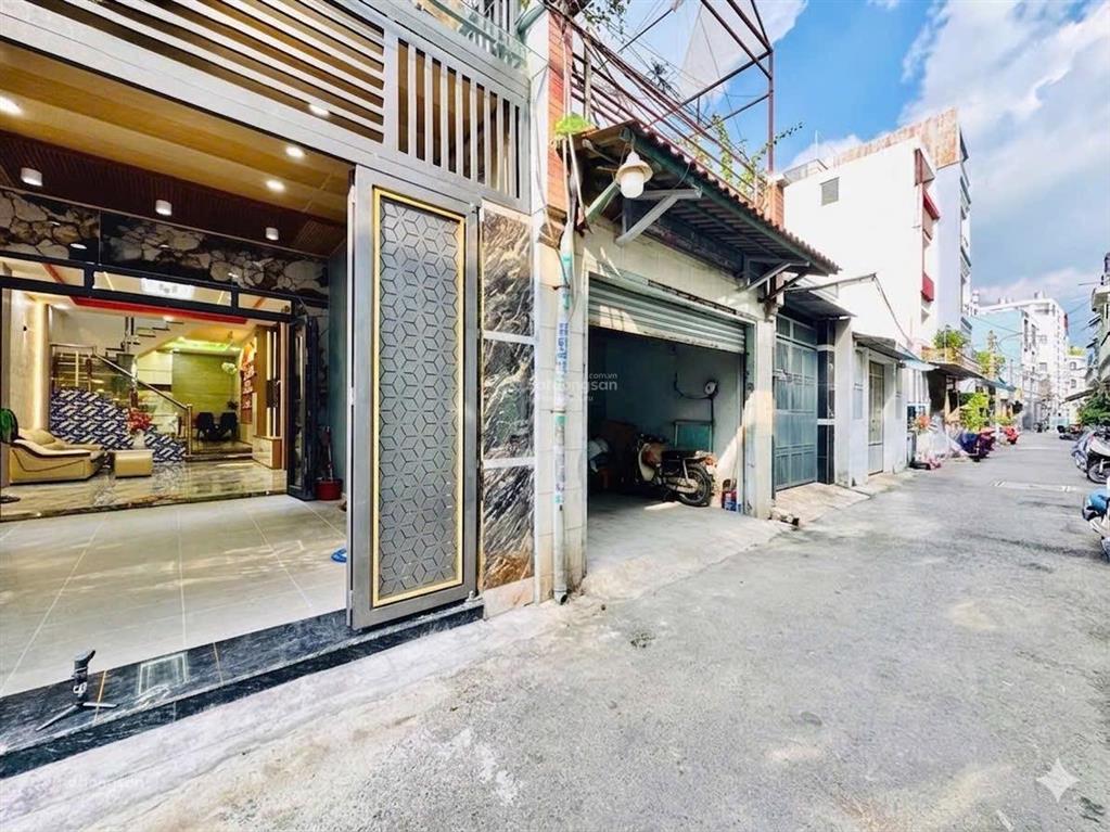 Bán nhà riêng quận gò vấphẻm ô tôgần emartsát mt huỳnh văn nghệp1264m24x163tầng sân thượng