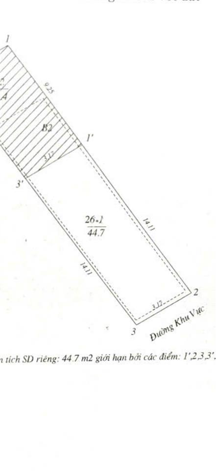 Bán nhanh phân lô 140 khuất duy tiến