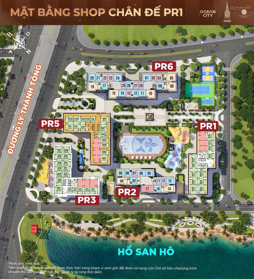 Chủ đầu tư mở bán shop chân để phân khu the paris  phân khu cuối cùng vinhomes mở bán