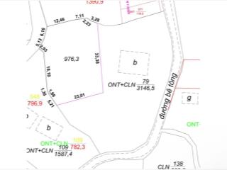 976 m2 đất full thổ cư tại cao phong  hoà bình