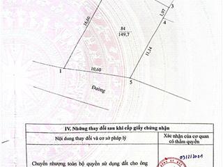 3,8 tỷ sở hữu ngay lô đất siêu đẹp tại phú cát, đã có sổ, mặt tiền rộng