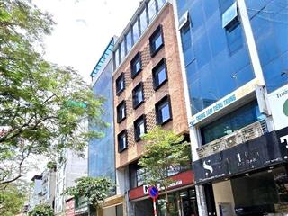 Giá rẻ ! mặt phố nguyễn khang dt 95m2 * 8 tầng thang máy, thông sàn vỉa hè đá bóng  giá 50,2 tỷ.