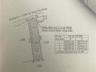 Bán đất tại đường đoàn thị điểm, thị trấn liên nghĩa, huyện đức trọng, 2,2 tỷ, 170m2