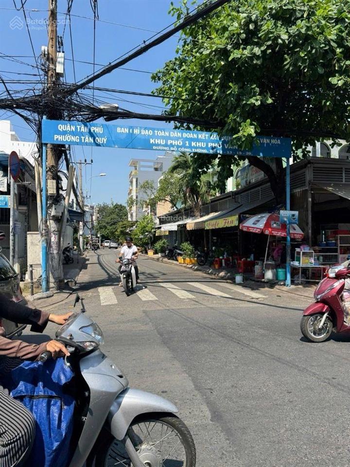 Nhà ngay đỗ công tường,tân phú. 2 mặt tiền trước sau,hẻm trước nhà 8m, 2p tới aeon mall tân phú.