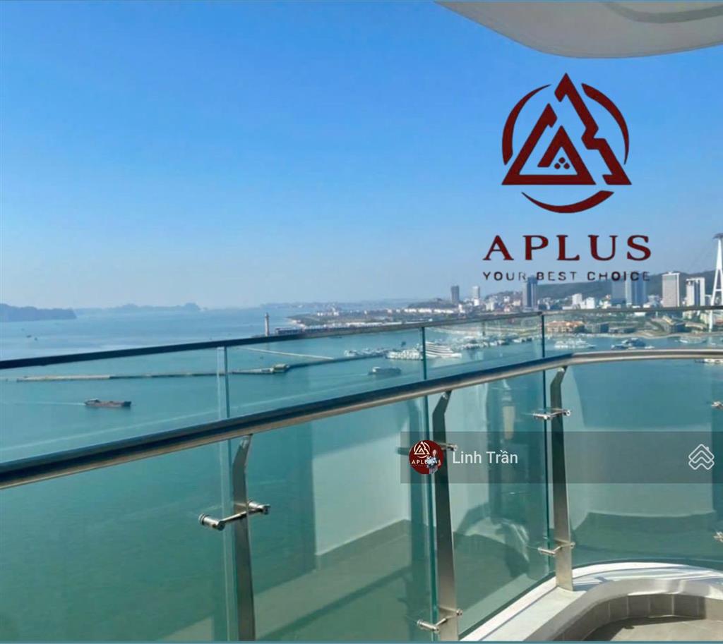 Chung cư sapphire hạ long,đã có sổ.căn góc vip 2pn2vs lớn view trực diện biển.pn full biển.gia 4ty5