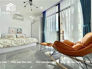 Thuê ngay căn hộ 1 phòng ngủ tách bếp,ngay tt q.bình thạnh,45m2,ban côngcửa sổ lớn,full nội thất